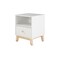 Alaterre Furniture MOD 19 1/2"W One Drawer Nightstand AJMD0120WH - alternate 3